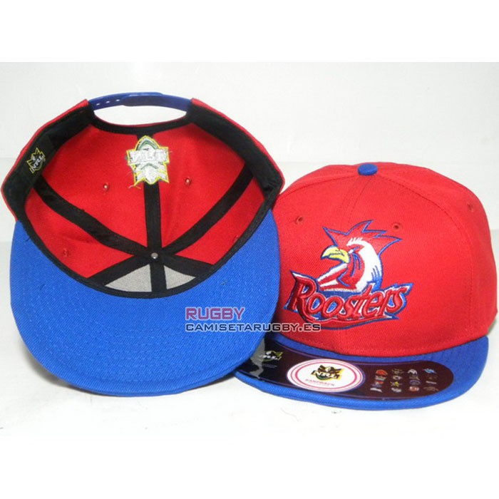 NRL Snapback Gorra Sydney Roosters Rojo Violeta